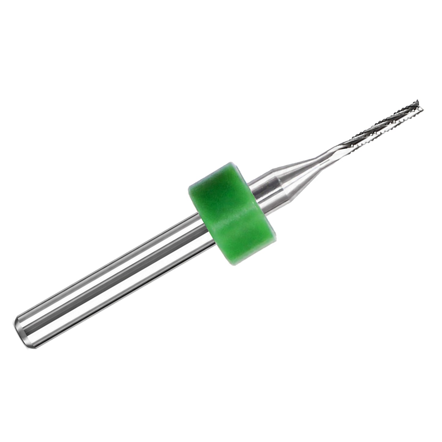 0.0472" (3/64") x .256" LOC 1.20mm Chip Breaker PCB Router, Fish Tail, 1/8" Shank | R154B