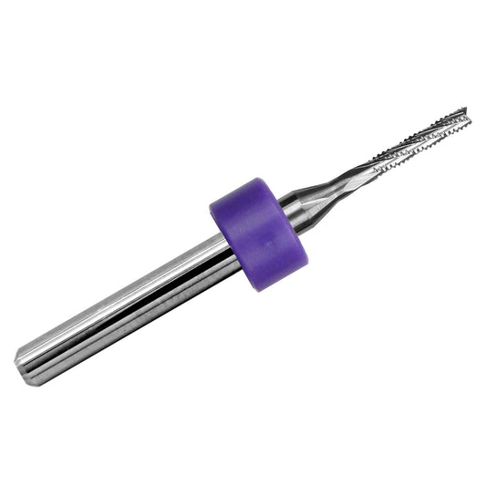 1/16″ Chip Breaker Carbide Router – .315″ LOC – Fish Tail Tip R160