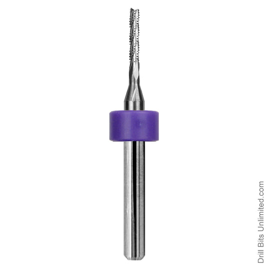 1/16″ Chip Breaker Carbide Router – .315″ LOC – Fish Tail Tip R160