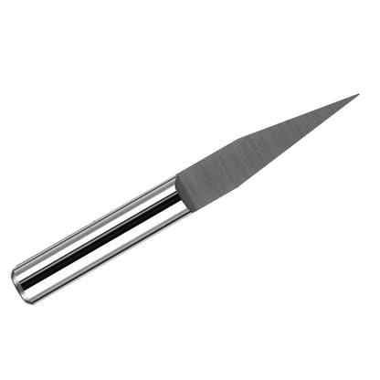 20° Carbide V-Bit Engraver 1/8" Shank for PCB Isolation & Fine Detail CNC Work VE20