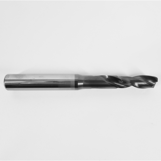 10.10mm .3976" Diameter Kyocera ORION Carbide High Performance Drill, TiAlN Coated 165-3976AG1988 K009