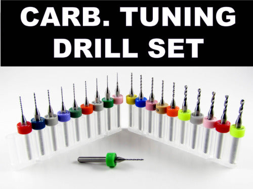 Drill Sets for Carburetor Jet Tuning – Drill Bits Unlimited