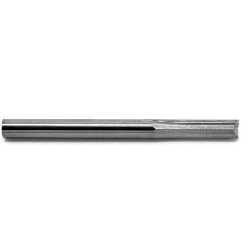 1/8" x .472" LOC Two Straight Flutes - Carbide End Mill Slot Bit For Wood, Plastic and Acrylic M150