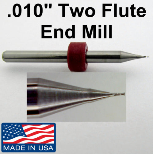 .010 .25mm End Mill