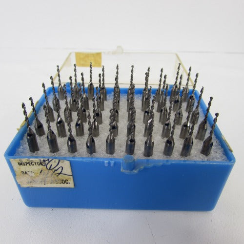 .042" #58 Carbide Drill Bits Resharpened Fifty Pieces