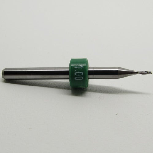 .0394" 1.00mm x .120" Depth Two Flute Square End Mill L7