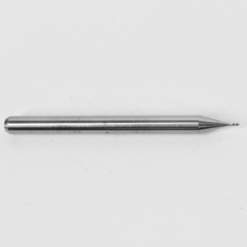 0.40mm .0157" Diameter Ball Nose End Mill, Carbide, 4-Flute, 1825-0157.047 K019