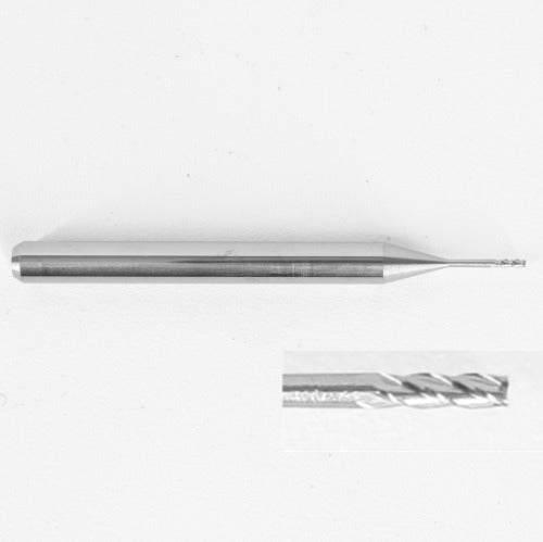 0.0250" x .213" LOC Kyocera 1840 Solid Carbide 4 Flute Extended Reach Square End Mill 1840-0250.213 K143