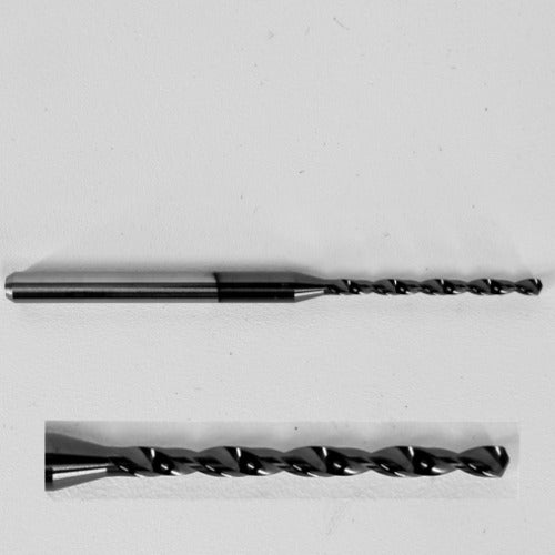 2.99mm Diameter Micro Drill Bit, Carbide, AlTiN Coated 226-1177L400