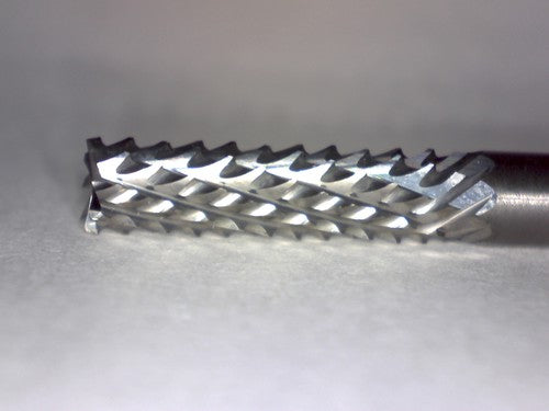 3/16" x .800" LOC Diamond Flute Carbide Router Fish Tail Tip