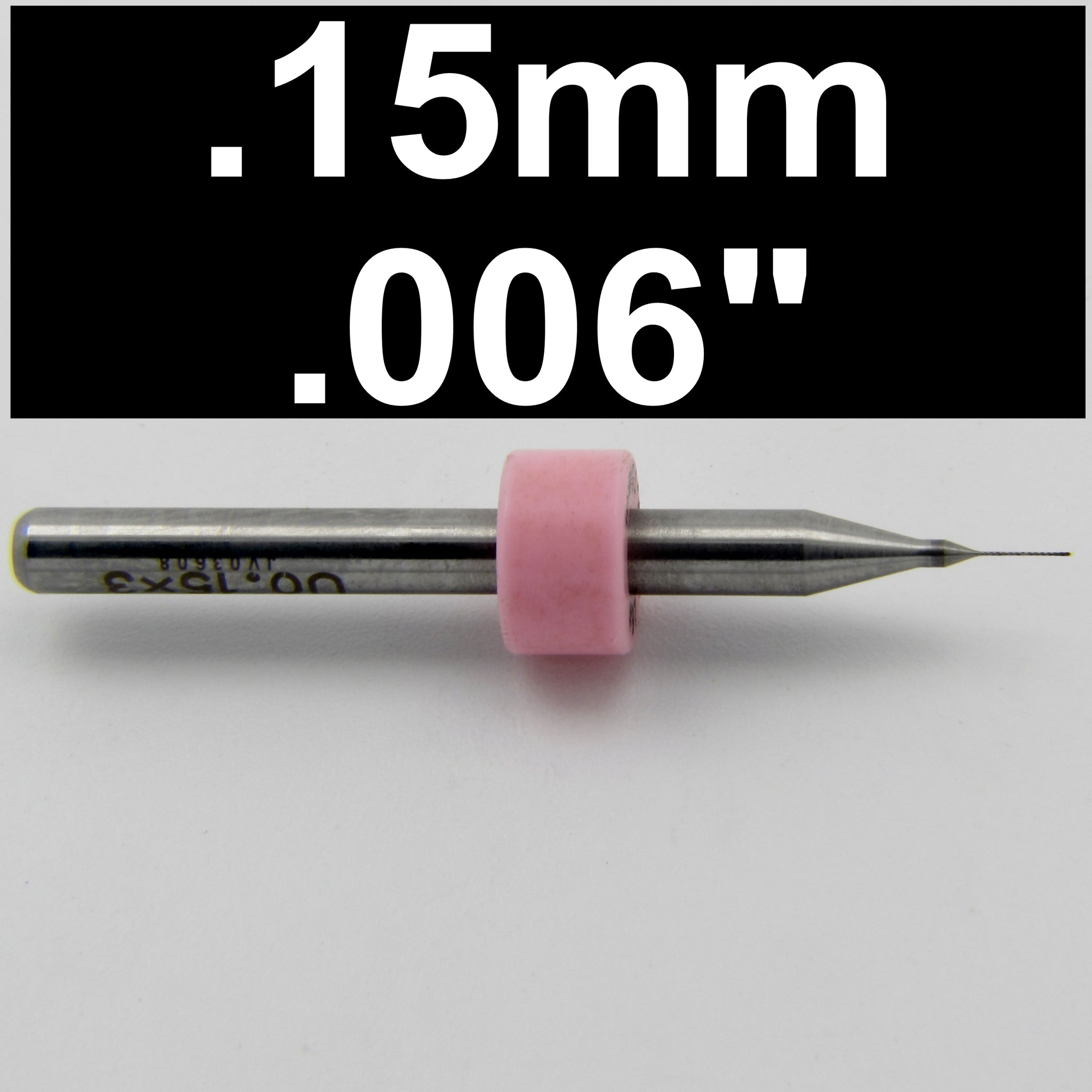 Two Pieces Each .006" .008" .010" .012" .0135" Carbide Drills S1